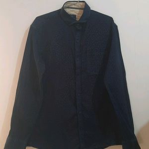 Navy Blue Shirt For Men