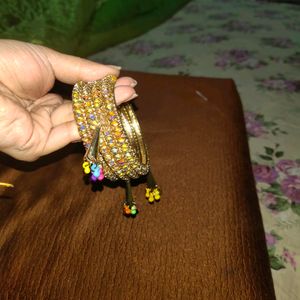 Women 4 Bangles Party Size 2.2