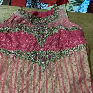 Gowns With Dupatta New Condition