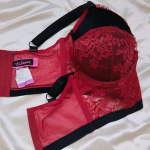 Corset Padded Bra 34A