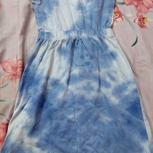 2-4yr Girl Tie &die Frock New One Without Tag