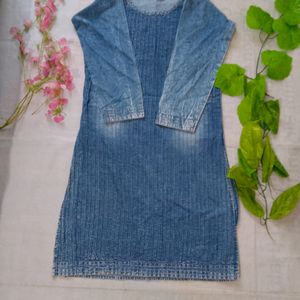 Denim Kurti