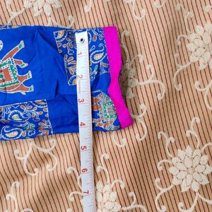 Rajasthani Blue Colour Kurti For Women