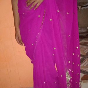 Heavy Saree Like New 🔥(Fixed Price)