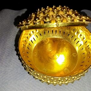 Golden Coated Jewellery Box