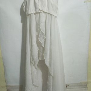 WHITE  PRINSESS DRESS