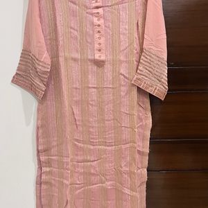 Women Peach Sharara Suit