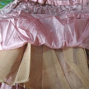 Onion Colour Bridal Lehenga