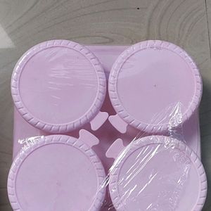 Snacks Tray With 4 Container