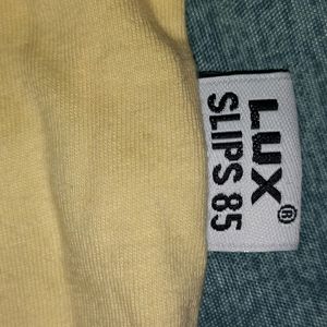 LUX Yellow Speghetti Top (Innerwear)