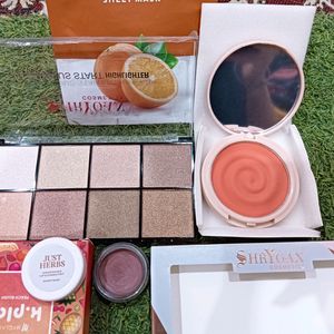 30off 4 Product'Combo Blush,Highlighter, Liptint