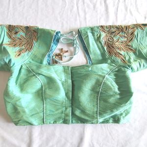 Light Sea Green Emn Blouse (Women's)