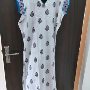 White Kurti