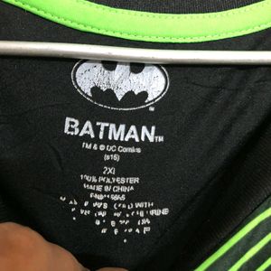 Batman Green Long Sleeve T Shirt