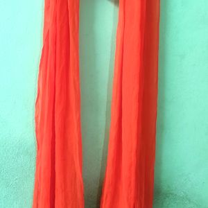 Orange Dupatta..(Long Scarf)