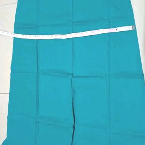 Green And Blue Saree Peticoat