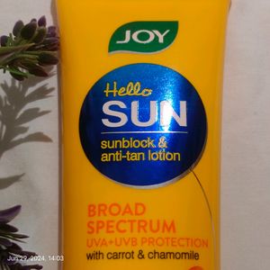 Sun Block Anti-tan Lotion