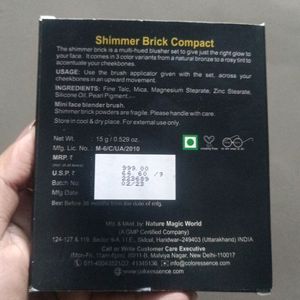 Coloressence Shimmer Bricck Used Once For Content