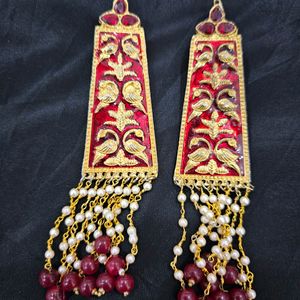 Meena Work Earings