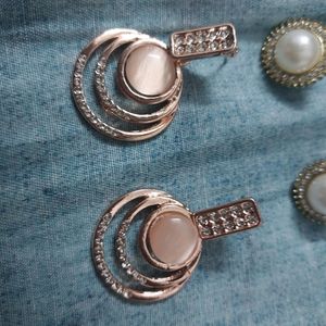 Stylish Western Earrings Pack Of 3