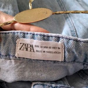 Zara Denim Skirt Girls