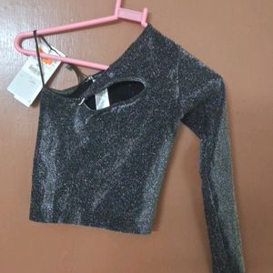 Zara One Shoulder Top