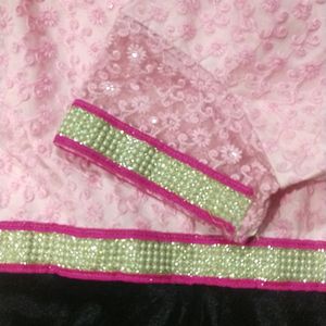 Stylish Frock Belt Attached