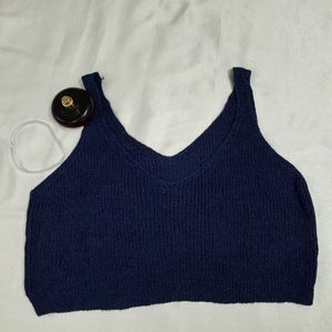 Korean crop Sweater Top