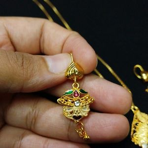 Meenakari Work Half Set