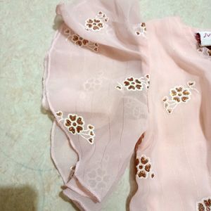 Brand New Girl Baby Pallozo Set