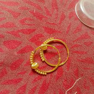 One Gram Gold Earrings