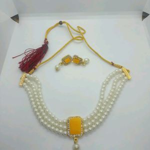 30rs Off On Shipping Brand New Necklace Set With E