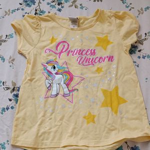 Unicorn Girls T Shirt.