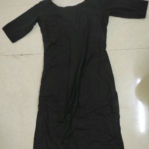 Black And White Kurta