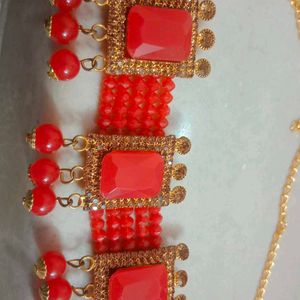 Red Golden Necklace