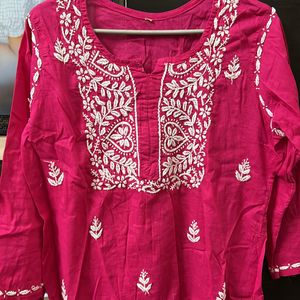 Chikankari Kurthi