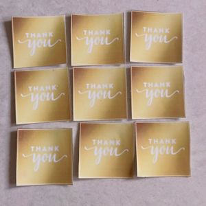 30 Thank You Sticker