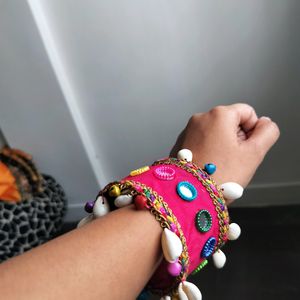 Navratri Homemade Bracelets