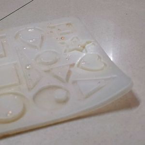 Resin Earring Keychain Mould Silicone