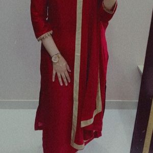 Red suit #with extra margin suitable for S-L size