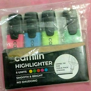 Combo Of 4 Camlin Highlighters