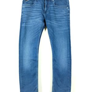 Blue Faded Cotton Jeans (Men)