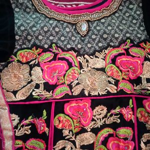 Beautiful Party Wear Dress For Sale Diwali Damaka