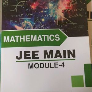 Jee Mains Modules 4,5,6 Mathematics