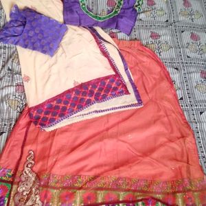 Designer Lehenga Set With Only One Blouse