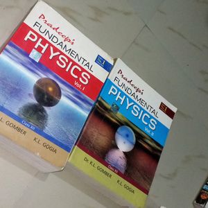 Pradeep's Fundamental Physics Vol  1st and 2nd