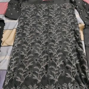 Embroidery Bandhni Dress