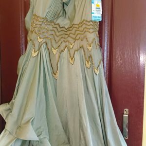 Fancy Party Wear Gown Offer Price Brand New