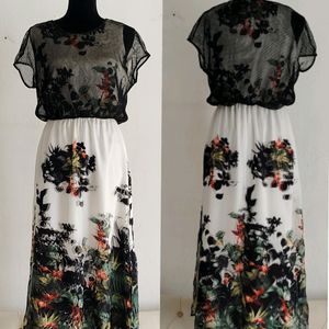 Floral Printed Maxi