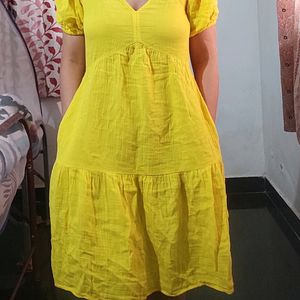 Bright Yellow Dress